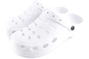 R-ISLAND Clogs Classic,Zuecos de Mujer,EVA,Impermeable,Zuecos para Trabajo,sanidad,Cocina,Piscina,Playa..etc