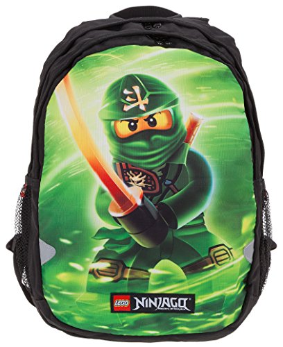 Preisvergleich Produktbild LEGO Kinderrucksack Extendet Rucksack Ninjago Lloyd Green + Trinkflasche