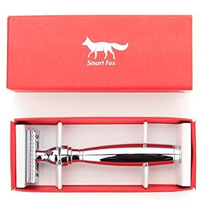 Double Edged Safety Razor for Men's Shaving with ergonomic handle and chrome finish, in presentation box. Style - Eagle… - Image 7
