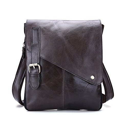Preisvergleich Produktbild Herren Leder Herrentasche Messenger Bag Joyir