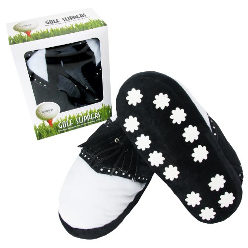 Links Choice Neuheit Golf - Zapatillas de casa, Color Ninguno (None) - M (7-9)