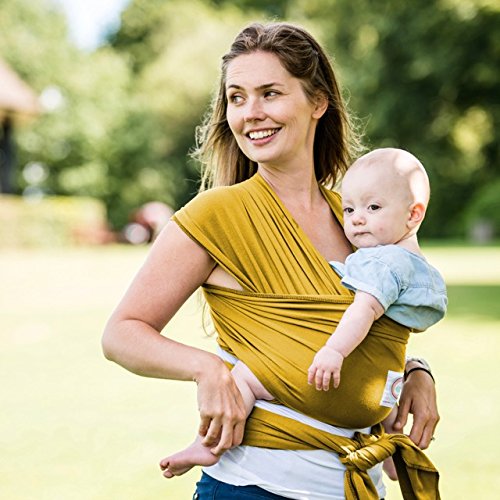 Buy Amawrap Baby Sling Wrap Hip y Newborn Carrier 100 Natural Cotton Stretchy Wrap Sling