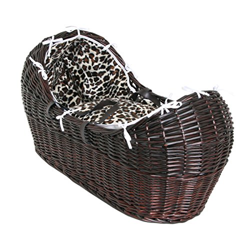 Isabella Alicia Born To Be Wild Snow Leopard Izzy Pod Oak Moses Basket