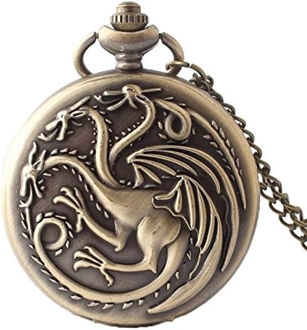 Pocket Watch Golden Dragon Targaryen