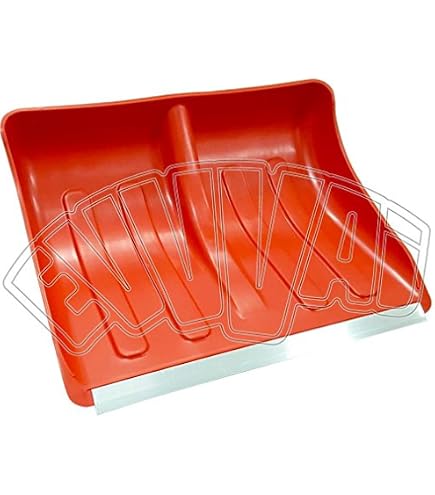 Badile In Polipropilene Rettangolare 44x37 Cm: Pala Per Neve E Raccogli Granaglie, Senza Manico