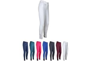 HKM RL24 - Kinder-Reithose Flex Basicline | Reiterhose für Mädchen & Jungen | Silikon-Vollbesatzreithose | hautfreundlich, atmungsaktiv & elastisch | Reitleggings für Kinder | Unisex Reitbekleidung