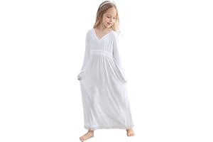 Verve Jelly Camicie da notte per ragazze Camicia da notte a maniche lunghe in pizzo Camicia da notte da principessa Camicia da notte Pigiama per bambini Camicia da notte per bebè