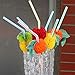 Produktbild Bar Cocktail Shaker - 50pcs Set 24cm 3d Party Straw Multicolor Fruit Plastic Cocktail Drinking Hawaiian Decoration Drink - Patrol Molds Holder Dust Letters Gear Candies Kits Sprinkles Edi