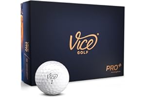 VICE GOLF Pelotas de Golf de Vice Pro Plus (12 Unidades)