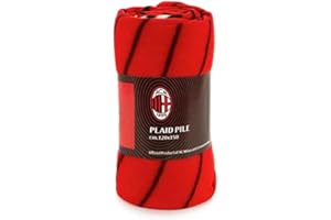 ACM 1899 Plaid Polaire Milan Doux 120 x 150 cm Rouge Produit Officiel