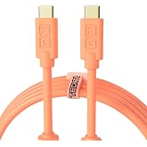 DJ TechTools Chroma Cables USB-C to C - 1mt | Neon Orange