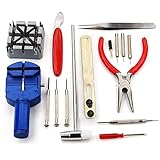 FINEO® 16 tlg. Uhrenwerkzeug Set Uhrenmacher Feinmechanik Werkzeug Reparatur Set