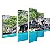 Produktbild islandburner Bild Bilder auf Leinwand Viking-Höhle - Platz der Nistsammlung des Vogels Thailand Wandbild, Poster, Leinwandbild NMD