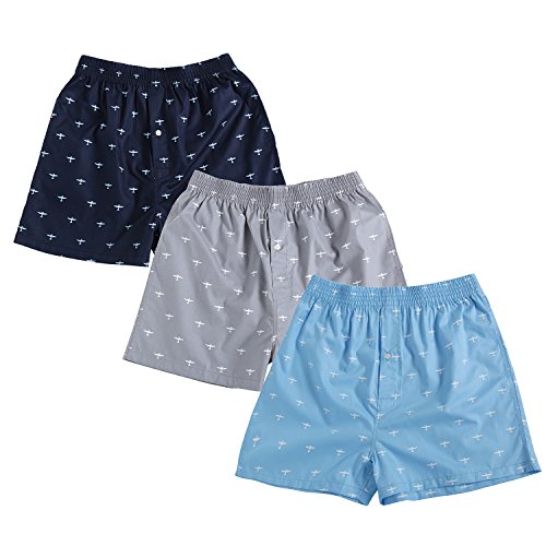 The Cotton Company Mens Cotton Printed Boxer Shorts - Pack of 3 - Jet Plane RS.699 (53.00% Off) - Amazon The Cotton Company Mens Cotton Printed Boxer Shorts - Pack of 3 - Jet Plane RS.699 (53.00% Off) - Amazon