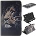 Produktbild Skytar Samsung TabA 7 Zoll Case,Hülle Galaxy Tab A T280N - PU Leder Cover Case Stand Schutzhülle Flip Etui Tasche für Samsung Galaxy Tab A 7.0 Zoll T280N / T285N Tablet (2016 Version) Hülle Schutzhülle,Mutige Löwe