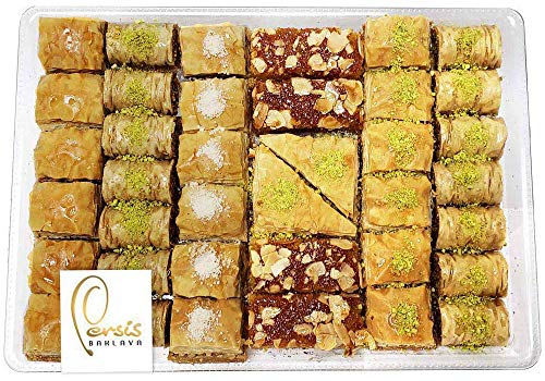 Persis Premium Baklava Assorted Tray - 38 Pieces (1kg)