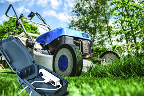 LogiLink Outdoor wetterfeste Elektrik Box, grau, 32x21x11.5 cm, LPS223 - 11