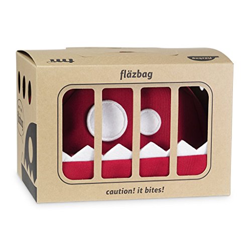 TMPRODUCTS Tablet-Kissen fläzbag® (rot): Universal Tablet Kissen zum Lesen, Surfen, Filme gucken mit Tablet, eReader & Buch – Lesekissen Tablet Halter Stand im witzigen Monster Design für iPad, kindle, tolino… - 4