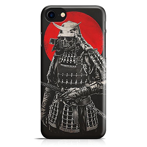 ItalianCaseDesign Cover Custodia Protettiva Case Scheletro Teschio Samurai Giappone Rage Rabbia Katana Compatibile con iPhone 7 - iPhone 7 Plus -iPhone 8 - iPhone 8 Plus - iPhone X