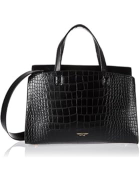 Marco Tozzi Damen 61010 Henkeltasche, Schwarz (Black Comb), 37x26x14 cm