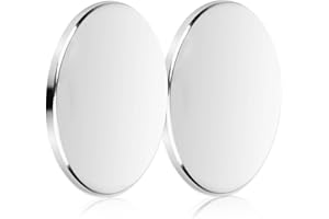 DGDUBRB 30x2mm Super Strong Fridge Magnets, Large Neodymium Magnets for Whiteboard, Round Rare Earth Magnet for Crafts, White Board, DIY, Building, Billboard in Home, Office