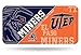 Produktbild Rico NCAA UTEP Miners Metall License Plate Tag
