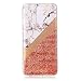 Produktbild Huawei Mate 10 Lite Hülle Handyhüle, Alfort Weich TPU Schutzhülle Fließendes Glitzern und Spiegel Hand Hülle für Huawei Mate 10 Lite (4.5 Zoll) Smartphone Handytasche Case Cover (Platin)