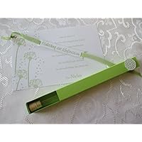 Einladung im Reagenzglas zur Konfirmation