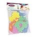 Clevamama Foam Bath Toys and Tidy Bag