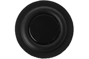 Hero-s - Radiador pasivo de 30 mm, membrana de vibración para altavoz de subwoofer, diafragma de graves mejorado, aumento de la eficiencia del subwoofer (material: caucho+hierro)