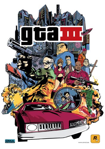 Preisvergleich Produktbild GTA 3 - Poster (limitierte Sonderedition) DIN A1