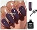 Bluesky 63925 Autumn Winter Mauve Purple Nail Gel Polish UV LED Soak Off PLUS 2 Luvlinail Shine Wipes