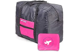 HIDEWALKER 45x35x20 Borsa da Viaggio Borsone da Viaggio Pieghevole Archiviazione Bagagli Corsa Della Spalla Dell'organizzatore di Immagazzinaggio per Viaggio Campeggio Palestra