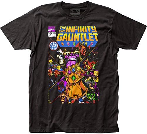 Marvel Thanos The Infinity Gauntlet Adult Fitted Jersey T-Shirt Tee