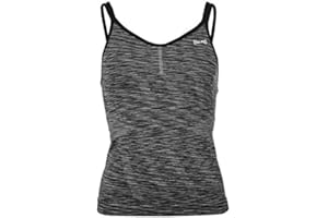 U.S.A. PRO USA Pro Womens Seamless Tank Top Spaghetti Straps Elastic Training Running