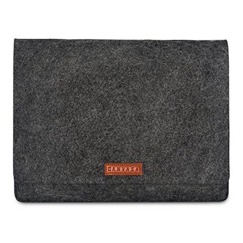 KANVASA Filz Laptop Sleeve 11-11 6   12 Zoll f  r MacBook Pro 13  2016 12    Air 11 Surface Pro 3   4 Dell XPS 13 - Premium Laptoptasche H  lle Laptop