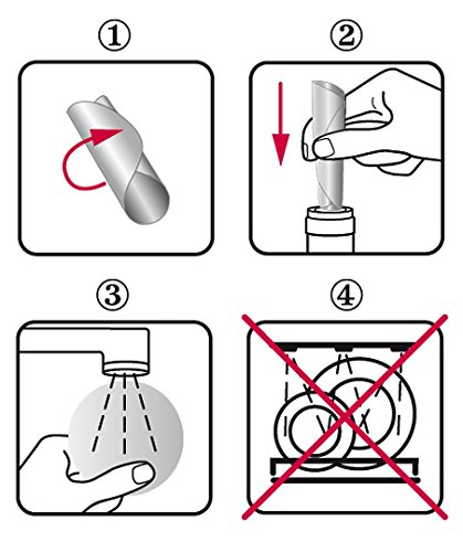 DROPSAVER „stop the drop“ (5er-Packung) – Weinausgießer, Flaschenausgießer, tropffrei Ausgießer - 5