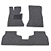 Produktbild Deking Klassische Teppichbodenmatten Fußmatten Set , 3 Stück Premium Qualität Universal Fit Alle Wetter Fahrzeug Bodenmatten