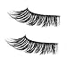 1 Pair of Handmade Thick False Eyelashes Eye Lashes Natural D-6