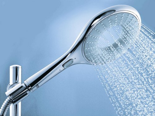 GROHE Handbrause Rainshower Icon, 2 Strahlarten, chrom, 27276000 - 9