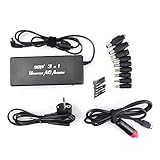Sunydeal Notebook Netzteil Universal USB KFZ OUT: 12-24V ,...