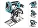 Produktbild Makita DCS 551 Z Akku Metall Handkreissäge 18V Brushless 150 x 20 mm Solo - ohne Akku, Ladegerät, Koffer