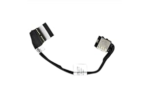Gintai DC In Power Jack DC Dock DC Jack DC Port Socket Charging Port Cable Replacement for Dell G3 15 3579, G3 3590 P89F C2RDV 0C2RDV 450.0H706.0011 450.0H706.0021