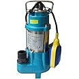 KATSU 180W Heavy Duty Electric Submersible Sewage Dirty Waste Water Pump 133L/Min with Float Switch for Garden Irrigation Flooded Cellars Tub Pond Swimming Pool 151620