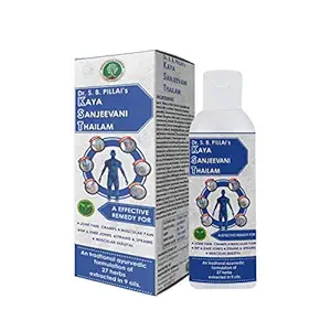 Mahatreya Herbals Dr.S.B Pillai's Kaya Sanjeevani Thailam for joint and muscular pain - 100ml