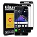Produktbild LeeIU [2 Stück Panzerglas Schutzfolie für Huawei P8 Lite 2017, Panzerglas Displayschutzfolie für Huawei P8 Lite 2017, Anti-Kratzen, 9H Echt Glas, Anti-Öl & Fingerabdruck, 3D Touch Kompatibel(Schwarz)