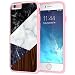 Produktbild iPhone 6 6S Marmor Fall, True Color® [Stone Textur Collection] Slim Hybrid Hard Back + weich TPU Bumper Schutz Langlebig [True Schützen Serie] iPhone 6/6S 11,9 cm