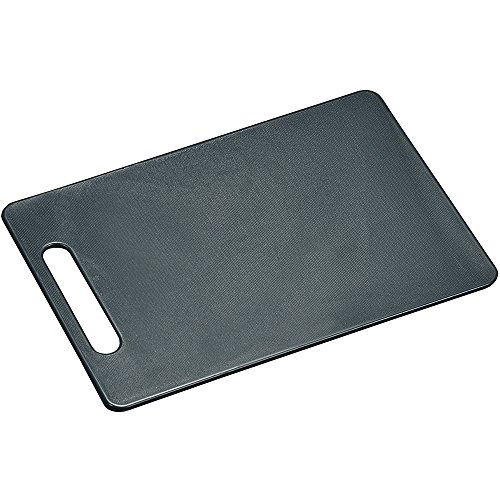 Kesper 30474 PAL Schneidebrett rutschfeste Kunststoff grau 29 x 19,5 x 0,5 cm