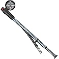 Diyife Federgabel Dämpferpumpe mit Manometer, [300 PSI] Hochdruck Tragbare Stoßdämpfer Pumpe Gabelpumpe für Federgabel & Heck