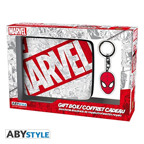 Set regalo Marvel & Spiderman. Billetera y llavero